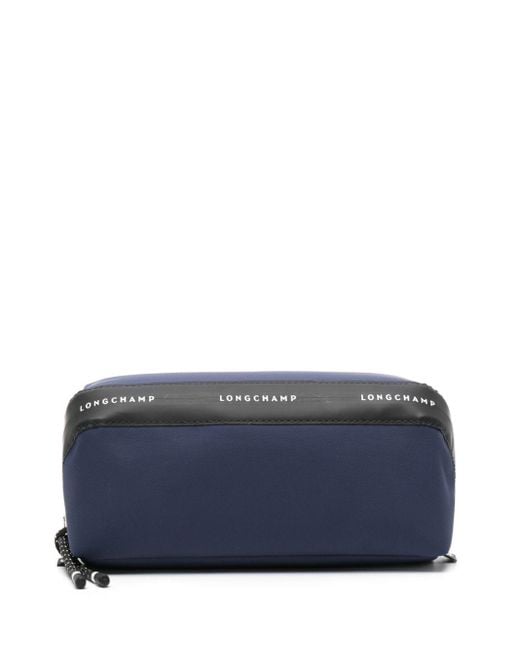 Longchamp Blue Le Pliage Energy Make Up Bag