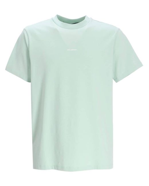 Karl Lagerfeld Green Logo-print Stretch-cotton T-shirt for men