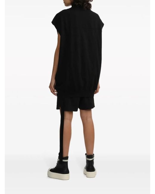 Chaleco Con Cremallera Rick Owens de color Black