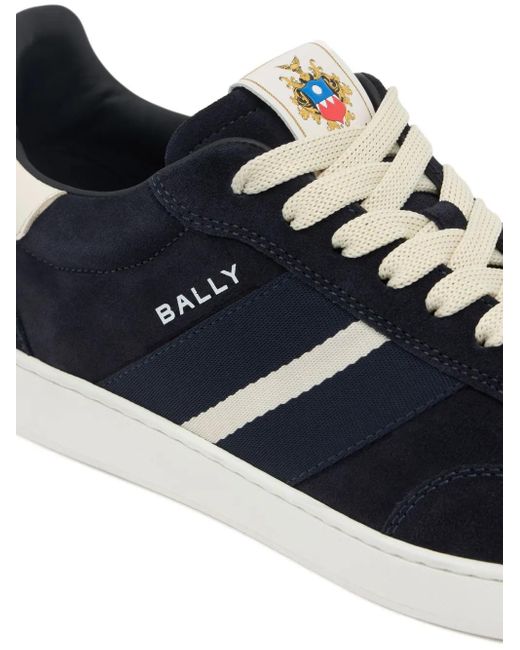 Sneakers Retro Crest A Righe di Bally in Blue da Uomo