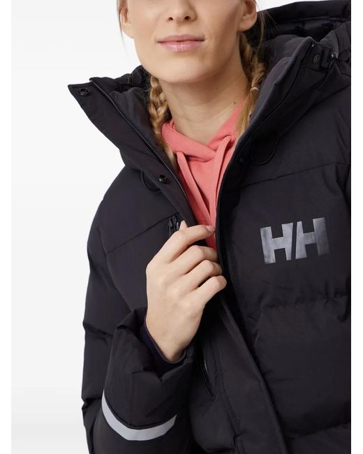 Helly Hansen Black Adore Hooded Padded Jacket