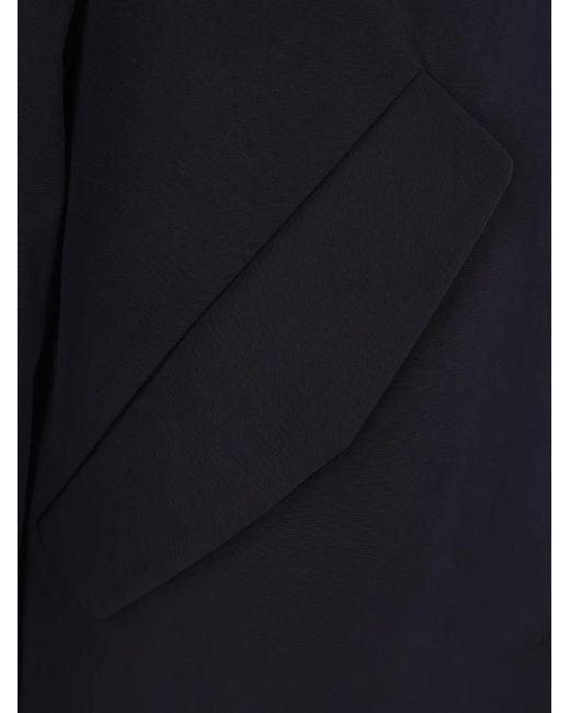 Aspesi Blue Hood Padded Coat for men