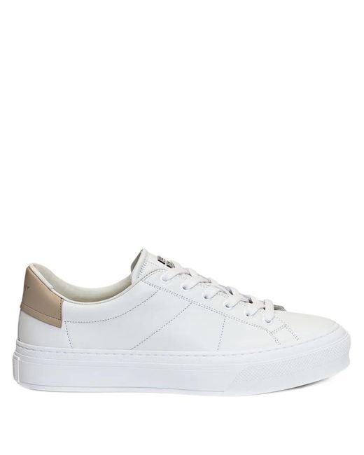 Baskets À Patch Logo Givenchy pour homme en coloris White