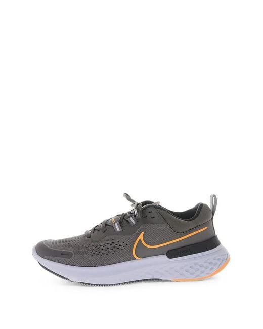 Nike White React Miler 2 Sneakers for men