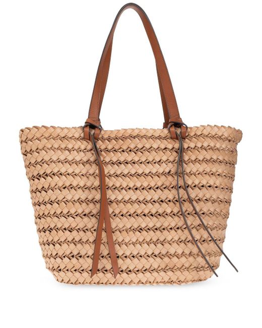 Ulla Johnson Brown Large Imani Tote Bag