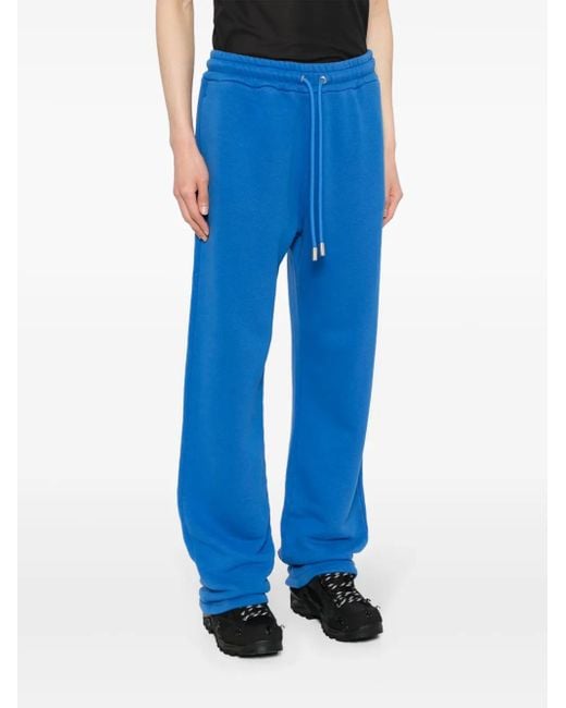 Off-White c/o Virgil Abloh Blue Bandana Arrows Drawstring Sweatpants for men