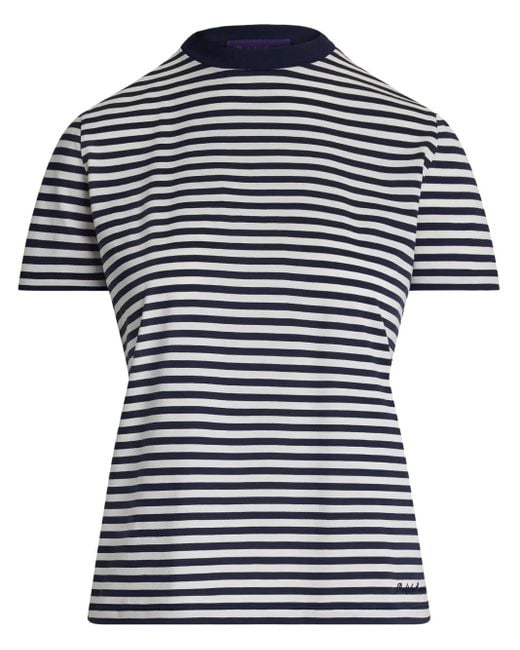Ralph Lauren Blue Hallie Cotton T-Shirt