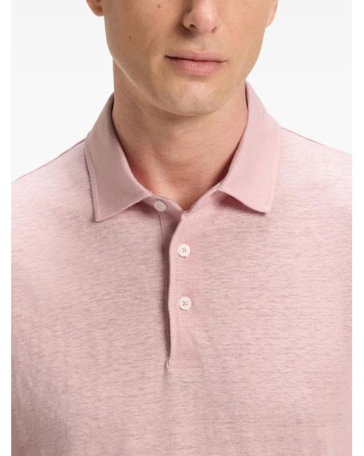メンズ Boss X David Beckham ポロシャツ Pink