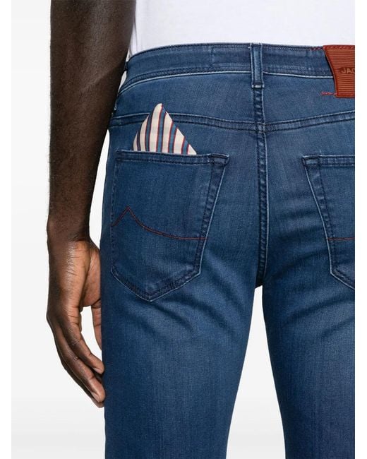 Jacob Cohen Blue Bard Jeans for men