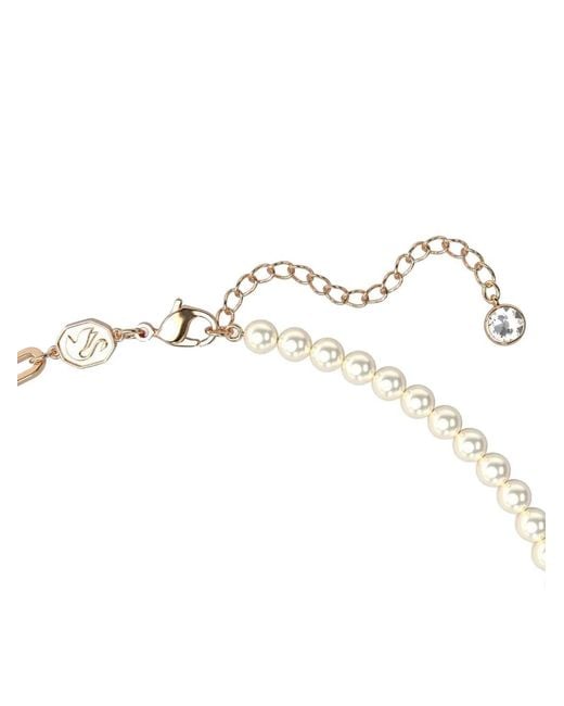 Collier Teddy Swarovski en coloris White