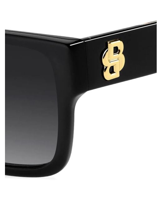Boss Black Logo Square Sunglasses