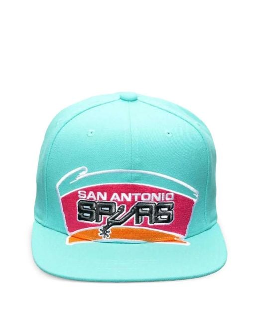 Mitchell & Ness Gray X Nba San Antonio Spurs Logo Cap for men