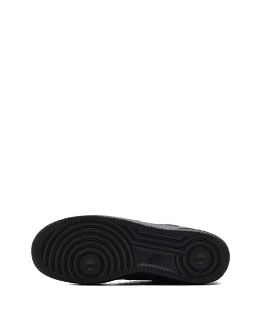 Nike Black Air Force 1 '07 Realtree Lace-Up Sneakers for men