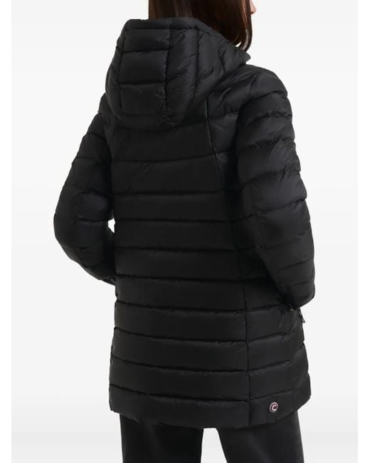 Colmar Black Hooded Padded Coat