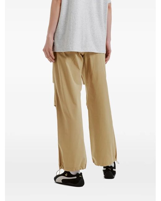 Chocoolate Natural Drawstring Trousers
