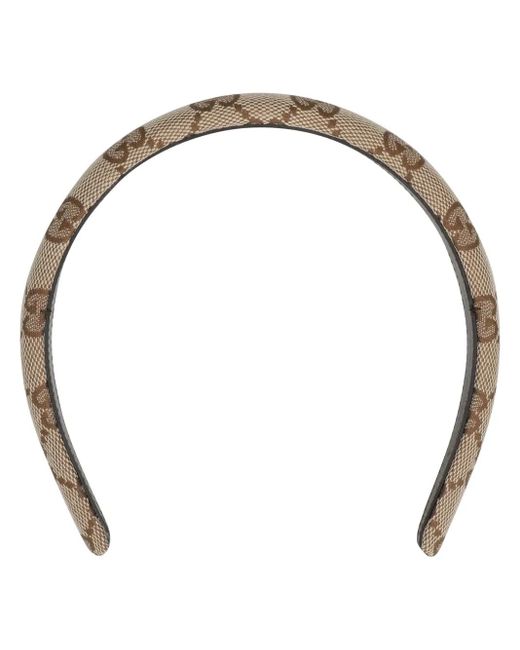 Gucci Metallic Gg Supreme Headband