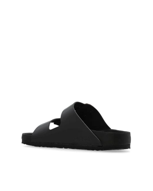 Birkenstock Black Arizona Big Buckle Exquisite Shine Calzata S