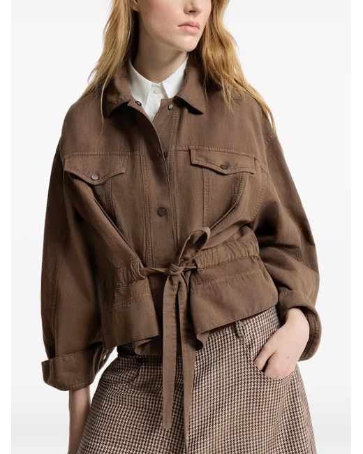 Giacca di Brunello Cucinelli in Brown