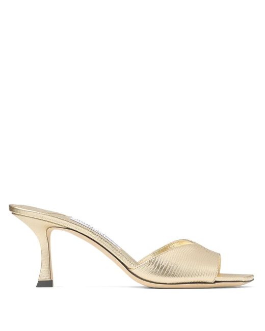Mules Skye 70Mm di Jimmy Choo in Natural