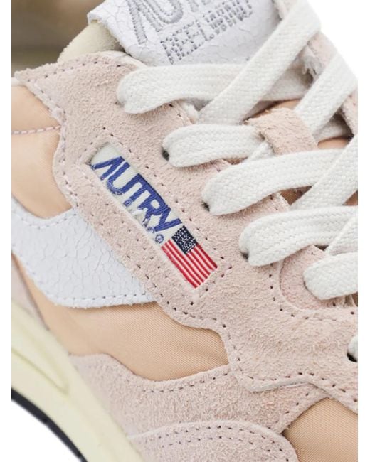 Autry White Reelwind Low Nylon/Crack