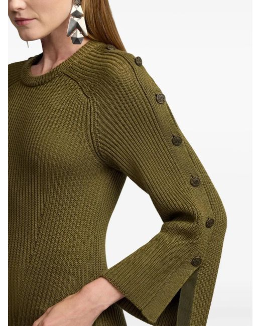 Ralph Lauren Green Utility Sweater