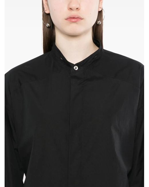 Setchu Black Cotton Shirt