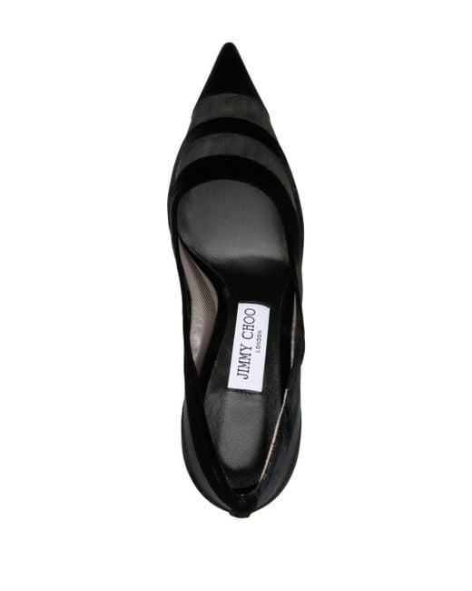 Zapatos Love con tacón de 100 mm Jimmy Choo de color Black