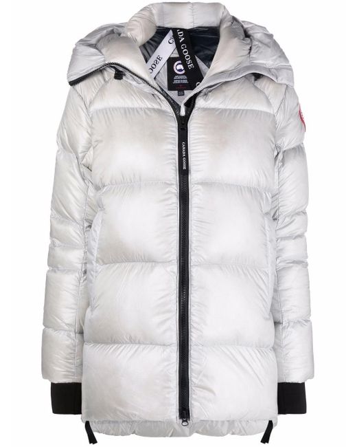 Canada Goose Cypress Puffer Jacket in Gray | Lyst