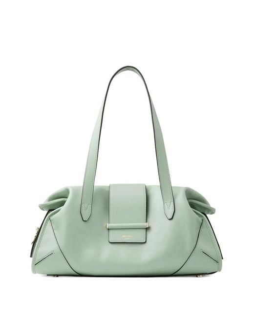 Jimmy Choo Green Medium Bar Holdall
