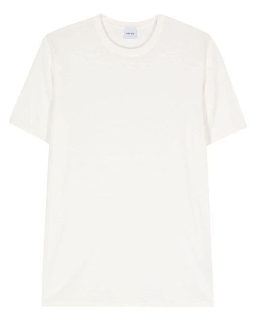 Camiseta de manga corta Aspesi de hombre de color White
