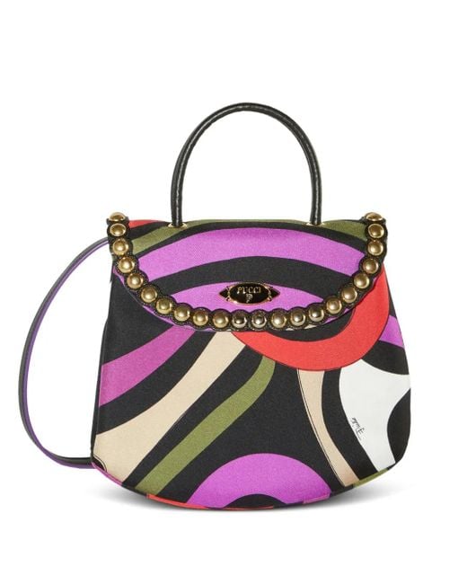 Borsa A Spalla Sparkle di Emilio Pucci in Pink