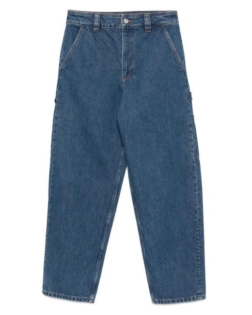 A.P.C. Blue Cargo Jeans for men