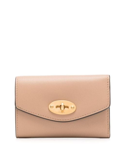 Mulberry Natural Small Darley Leather Wallet