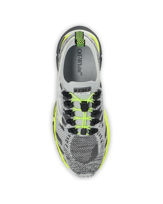 Off-White c/o Virgil Abloh Green Be Right Back Low-Top Sneakers