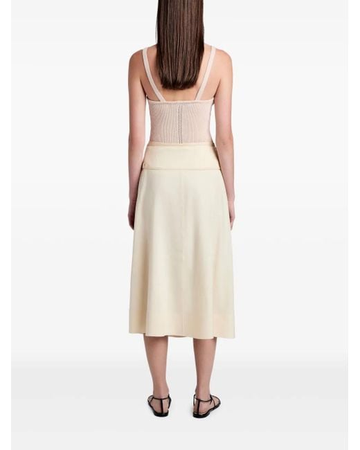 Proenza Schouler Jovie ラップスカート Natural