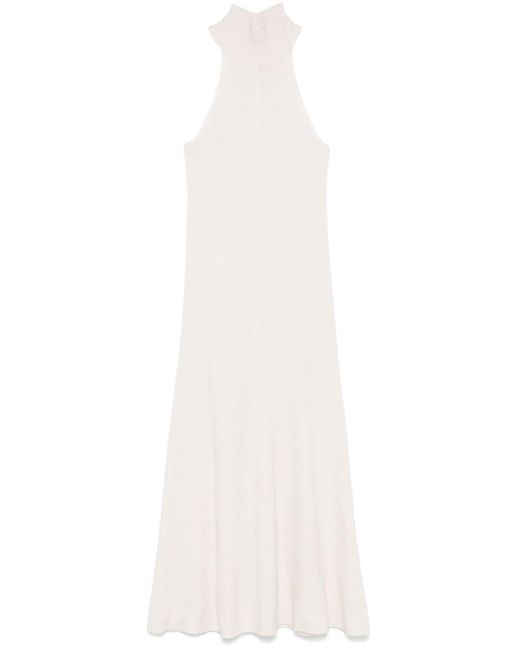 Lisa Yang White Amannda Maxi Dress