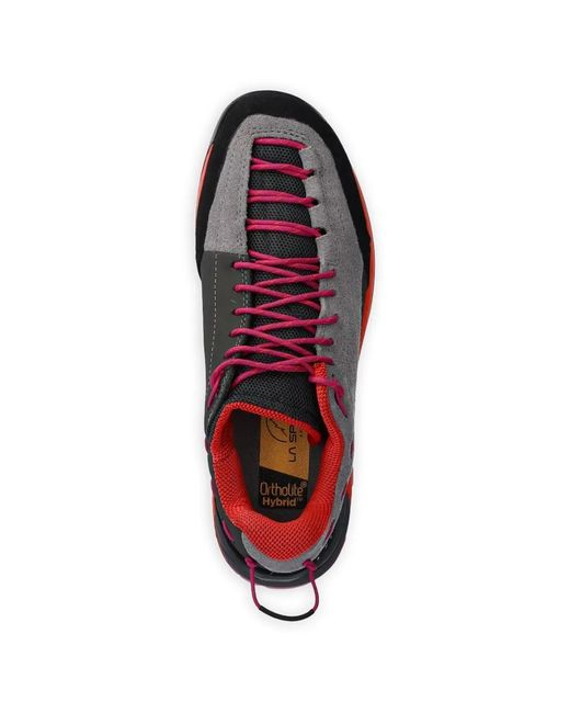 La Sportiva Red Tx Lace-Up Performance Sneakers