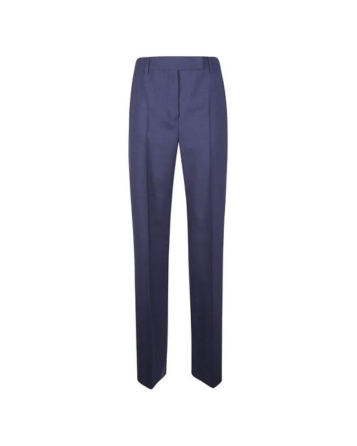 Max Mara Blue Tailored Trousers