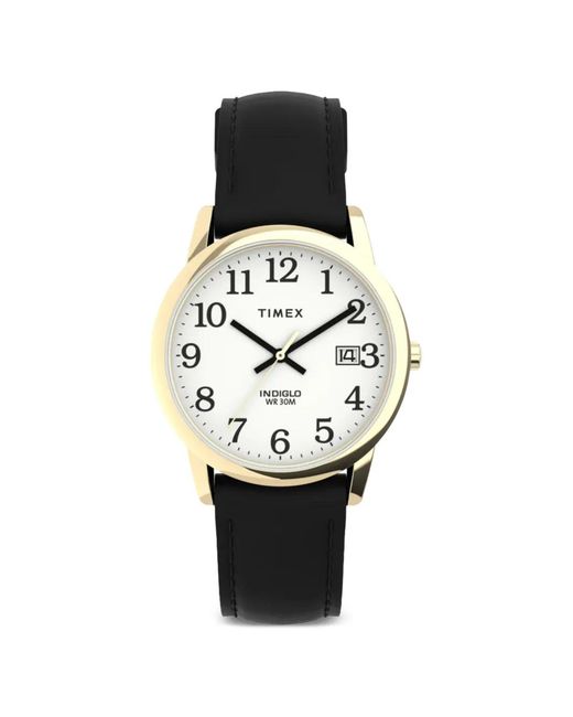 Timex White Easy Reader 35Mm Watch for men
