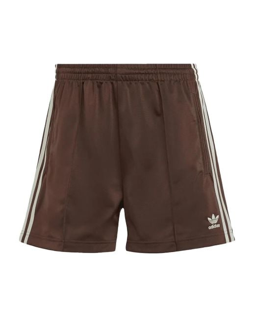 Bermudas Firebird con tres rayas Adidas de color Brown