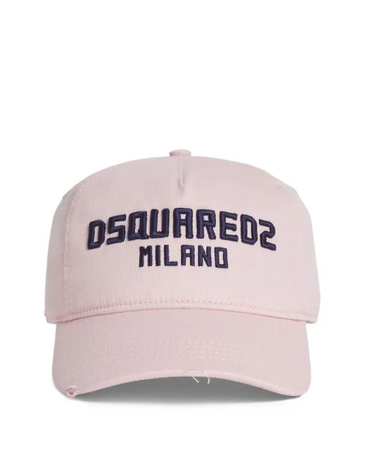 DSquared² Pink Baseball Cap Accessories