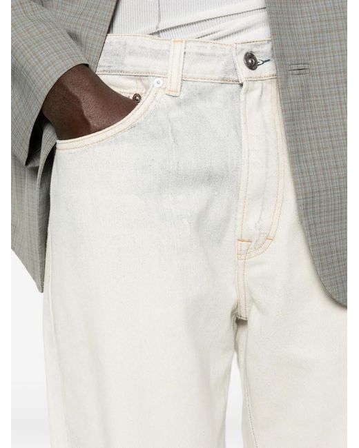 Our Legacy White Jean À Effet Usé for men