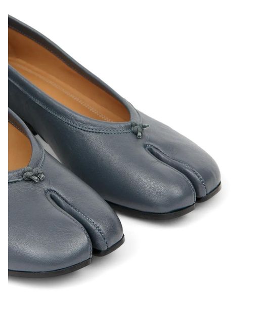 Maison Margiela Blue Tabi Ballerina Pumps