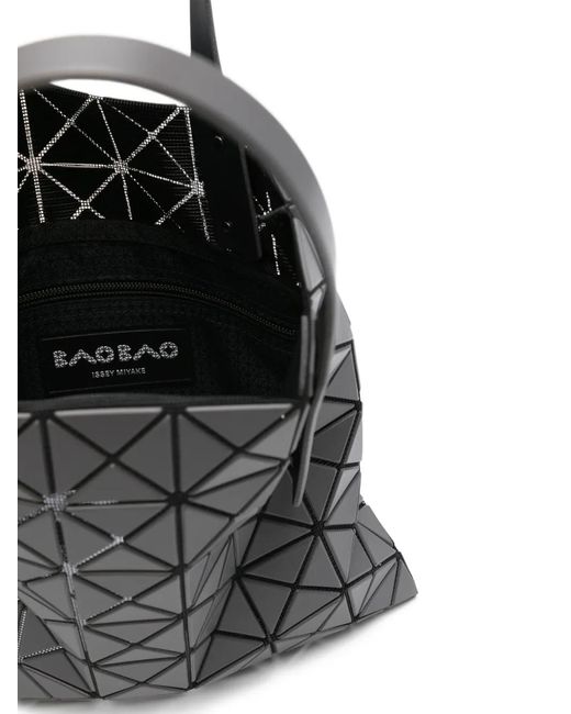 Issey Miyake レディース ブラック ジオメトリックパターン 