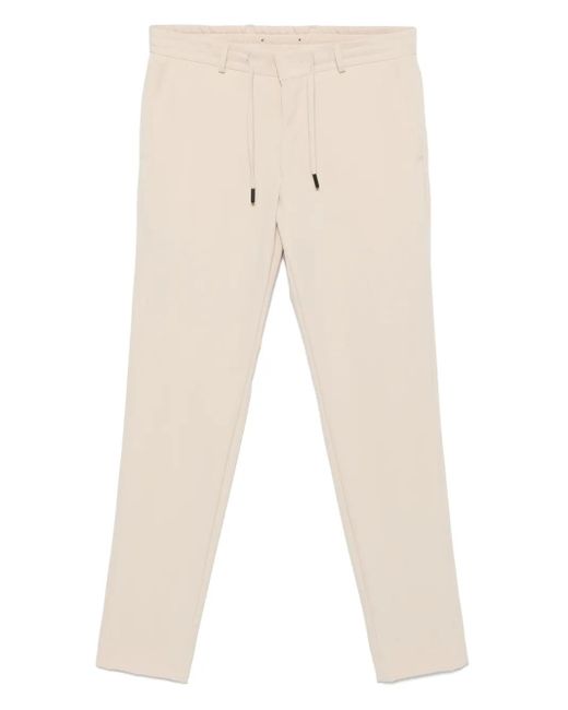 Karl Lagerfeld Natural Tapered Trousers for men