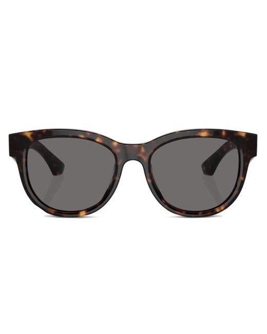 Burberry Gray Tortoiseshell Wayfarer-frame Sunglasses