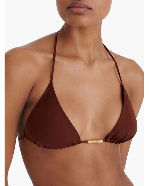 Eres Brown Ephemere Bikini Top