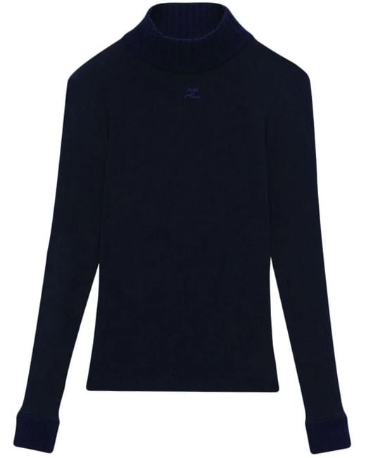 Courreges Reedition Top in het Blue