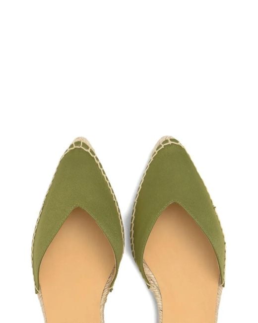 Castaner Green Brava Espadrilles