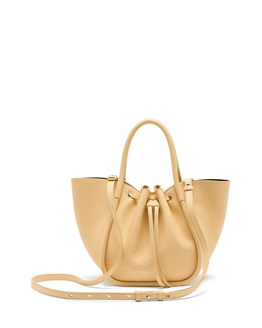 Proenza Schouler Natural Small Ruched Tote Bag